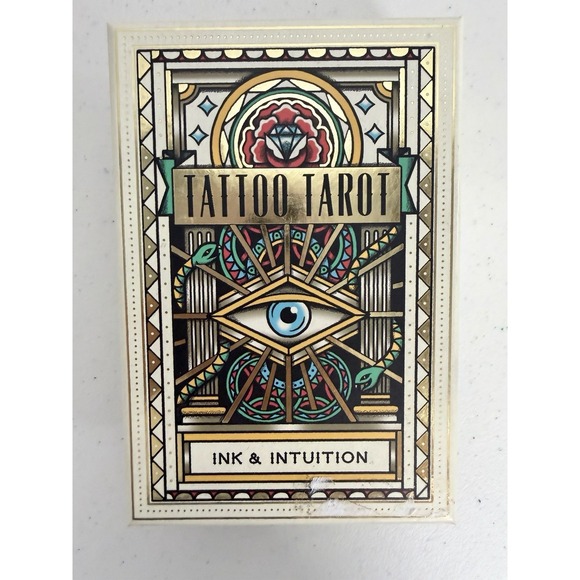 Other - Tattoo Tarot Ink & Intuition Deck 78 Cards Megamunden‎ Laurence King Complete